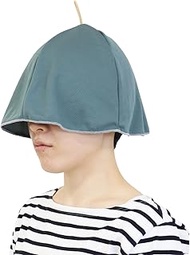 Hashizume Shoten Sauna Hat with Water Hinyari Cooling Sauna Hat Towel Fabric, Made in Japan, Compati