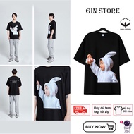 Adlv High Quality Cotton T-Shirt - Model 44 - Baby Wearing Rabbit Shirt