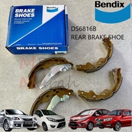 Bendix DS6816B Brake Shoe Rear Proton Gen2 Persona old 2016 VVT 2019, Iriz, SAGA 2019 VVT (belakang)