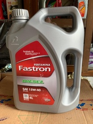 Oli Mesin Fastron Diesel SAE 15W-40 4L 4000 ML (untuk mobil diesel)