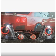 Car LED modified Tail light Assembly For Lexus IS200 Turn Signal Backup break light Rear lamp