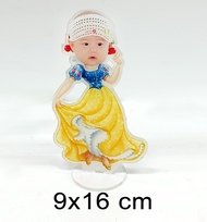 STANDEE in hinh chibi ghép mặt bé theo yêu cầu làm ảnh để bàn trang trí sinh nhật kệ trưng bày quà l