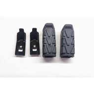 Genuine set of rubber + iron plate for Winer V1, Sonic, GTR front footrest