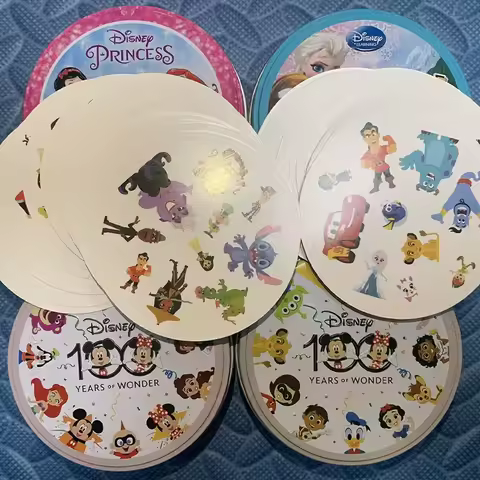 Disney Card Board Game 100th Anniversary Iron Box Card Frozen Princess 2 to 8 Player Family Holidays