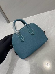 只有一個‼️全手縫💯Hermes bolide 保齡球包 牛仔藍