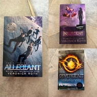【The Divergent Series by Veronica Roth】  Used Book : Divergent, Insurgent, Allegiant