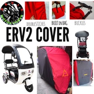 Nwow Erv2 COVER erv2 Ebike 3wheels Water Repellent Cover