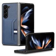 Leather Wallet Card Slot Anti-shock Case for Samsung Galaxy Z Fold7 5G Fold 7 6 5 Fold6 Fold5 Fold3