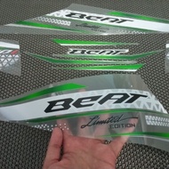 STRIPING STICKER HONDA CARBONBEAT YEAR 2008 TO 2012 TRANSPARENT UV VARIATION MAXDECAL V1 PREMIUM MAT