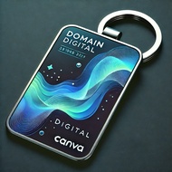Canva Inspired Keychain Pro custom made