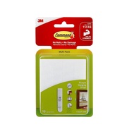 3M COMMAND 17206 PICTURE HANGING STRIP LARGE WHITE VALUE PACK 10SETS (Holds Up To 7.2kg)