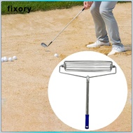 fixory Rake, Golf Course Equipment, Lightweight Raking Tool, Bunker Sand Rake, Leaf Sand, Garden, Fl