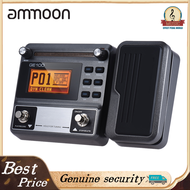 MOOER เอฟเฟกต์กีตาร์ GE100แป้นเอฟเฟกต์โปรเซสเซอร์อเนกประสงค์พร้อมการบันทึกลูป (180วินาที) มาพร้อมระบ