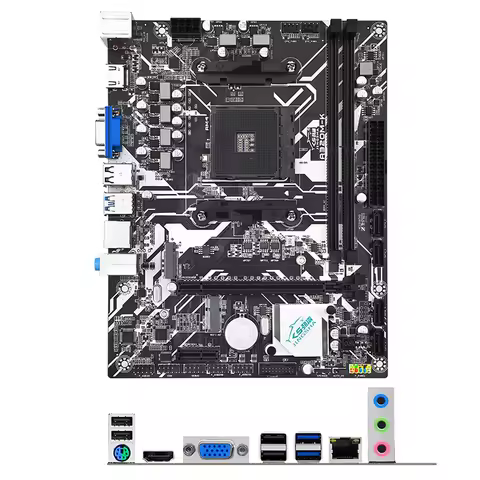 A320M-K Gaming Motherboard AMD AM4 A320 Supports DDR4 Memory 64GB for Nvme M.2 USB3.0 STAT3.0 PC Des