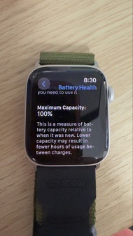 全新100電 Apple Watch SE Nike 44mm Aluminum