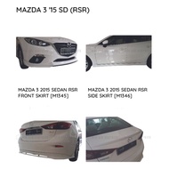 2015 mazda 3 sedan rsr bodykit skirt lips