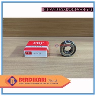 FBJ Ball Bearing 6001 ZZ Wheel Bearing Laker Iron Cover 6001ZZ