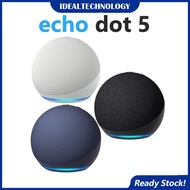 （Ready Stock）Amazon All-New echo dot 5th Gen Smart speaker with Alexa Smart Speaker Alexa Voice Assi
