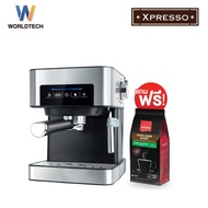 Worldtech Xpresso เครื่องชงกาแฟอัตโนมัติ หน้าจอสัมผัส รุ่น WT-CM404 เครื่องชงกาแฟ  Coffee Machine + 