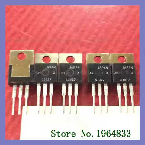 2pcs/lot=a pair 2SC2527 2SA1077 C2527 A1077