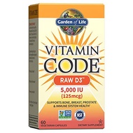 Garden of Life Vitamin D, Vitamin Code Raw D3,