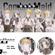 Ready Stock Combat Maid  | APH Hetalia Wang Yao Arthur Ivan Francis Fan Merchandise