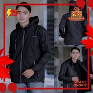 NEWEST JKT48 OUTFIT NEW ERA //New Tactical Bjl Black Waterproof Outdoor Parachute Jacket/Waterproof 