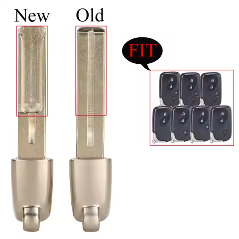 jingyuqin Remote Smart Car Key Uncut Blank Blade For Lexus IS250 IS350 ES350 LX570 GS460 CT200h GX46