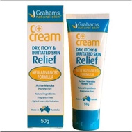 GRAHAMS C+ CREAM DRY, ITCHY & IRRITATED SKIN RELIEF 50G (eczema ,psoriasis and dry skin)