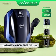 EV Home Mantis - EV Charger 7kW 11kW Wallbox Type 2 RFID Card Smart App IP55 Extended Warranty