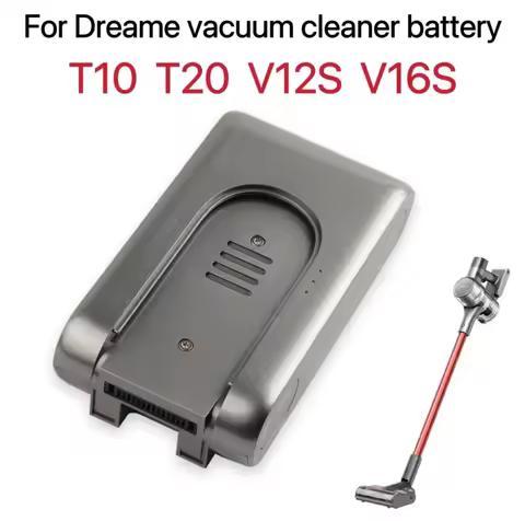 New Replacement Battery For Xiaomi Dreame Vacuum Cleaner T10 T20 V12S V16S Handheld Cordless Vacuum 