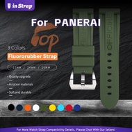 Apply To PANERAI, High Quality Fluororubber Watch Strap 22mm 24mm 26mm