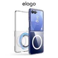 elago Magnetic Clear Case Compatible with Galaxy Z Flip 7