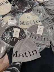 「預訂」 🇰🇷Matin Kim LOGO BEANIE  LOGO冷帽 男女同款 韓國 代購