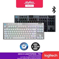 LOGITECH G915 X LIGHTSPEED TKL LOW PROFILE WIRELESS GAMING KEYBOARD - TRI-MODE CONNECTIVITY, KEYCONT