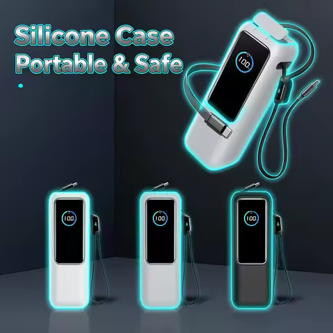 Silicone Case for Anker Zolo 25000mAh 165W Power Bank Protective Case Portable Travel Carrying Case