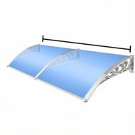RONGWEIFU | Rainproof and Sunshade Awning for Balcony Windows Patio Aluminum