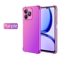Carristo Realme C53 Realme C51 Rainbow Aurora Anti-Shock Case Cover Back TPU Silicone Soft Casing Mo