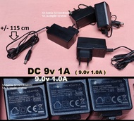 Adaptor 9v 1A dc 9.0V 1.0A adapter 0.85A 600mA 650mA 750mA 850mA dc9v