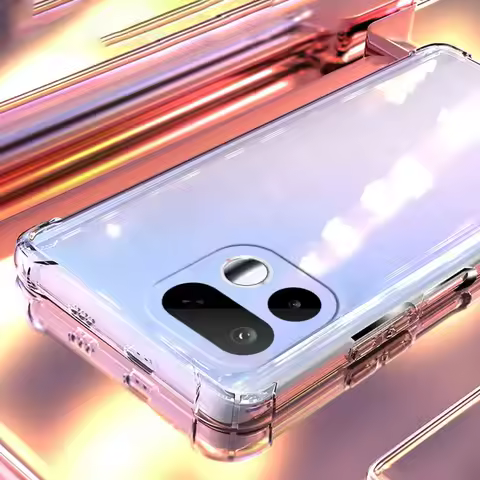 Transparent Case For Realme 16T Pro Plus 5G Original Clear Four-corner Airbag Silicone Cover For Rea