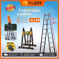 4.1M Double Sided Telescopic Ladder Extendable Portable Multifunction Multipurpose Ladder Foldable T