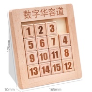 KLOTSKI BOARD PUZZLE 15 ANGKA MAGNETIC NUMBER RUBIK 15 ANGKA MAINAN PUZZLE GESER ANAK MAGNET KAYU RU