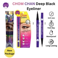 Chom CHAN Deep Black Eyeliner 24hour Long Lasting | Smudgeproof Waterproof Eyeliner