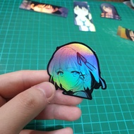 Sticker Hologram Anime - PSH822 - Siesta