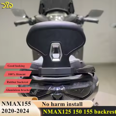 Modified motorcycle nmax155 nmax125 nmax150 backrest backrests rear back pad soft comfortable backre
