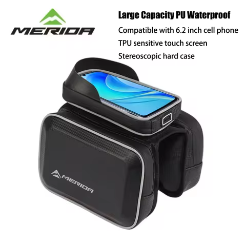 Merida Bicycle Bags Front Beam Bags Waterproof Saddle Bags Mountain Bike Beam Bags Top Tube Front Ha
