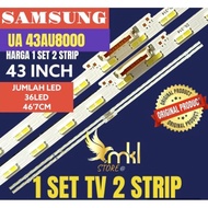 BACKLIGHT TV LED SAMSUNG 43 INCH UA43AU8000 BACKLIGHT TV 43 INCH