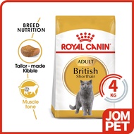 ROYAL CANIN British Shorthair Adult 4KG Dry Cat Food/ Makanan Kucing/ Pet Food British Short Hair 4 kg