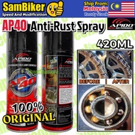 AP40 Multi-Purpose Product Lubricant 420ML 100% Original Anti Rust Spray Multi-Use Cleaner Grease Oi
