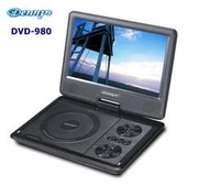  Dennys DVD-980 可攜式9吋DVD 播放器/~支援RM/RMVB/附遙控器